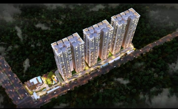 2 bhk and 2.5 bhk and 3bhk high rise gated Community flats for sales in miyapur