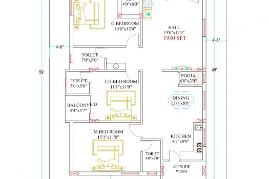 3 BHK LUXURY APARTMENTS FOR SALES IN MIYAPUR