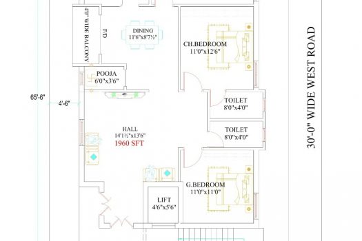 3 BHK LUXURY APARTMENTS FOR SALES IN MIYAPUR